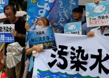 Proibição de consumo de frutos do mar originários do Japão.