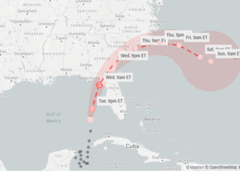 Furacão Idalia deve atingir Flórida nos próximos dias