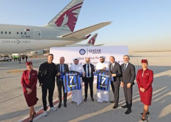 Qatar Airways torna-se parceira aérea global oficial do Inter de Milão