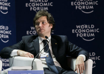 Milei discursa nesta quarta-feira no Fórum Econômico Mundial