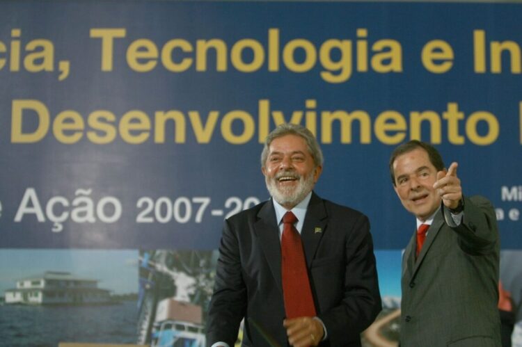 Sérgio Machado Rezende e o Presidente Lula