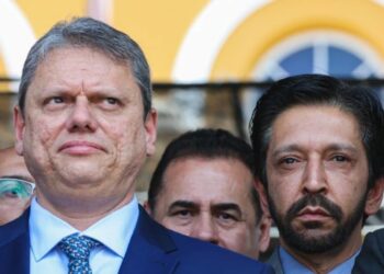 Governador Tarcísio de Freitas confirmará nome do vice na chapa de Ricardo Nunes, pré-candidato à reeleição para prefeito de SP