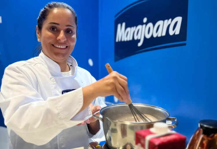 Lidiane Leite, chef de cozinha e embaixadora da Marajoara Laticínios, recomenda receitas para curar ressaca pós carnaval. Imagem: divulgação