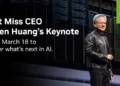 CEO da NVIDIA, Jensen Huang, e visionários da indústria revelarão o que vem por aí em termos de IA no GTC 2025