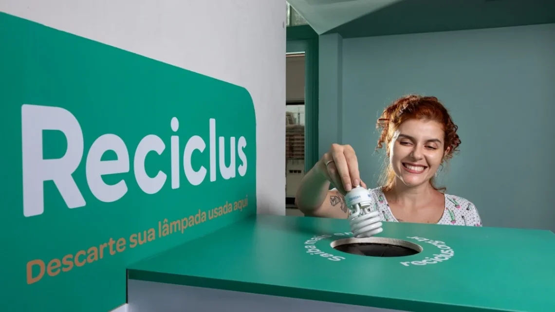 Reciclus ultrapassa 48 milhões de lâmpadas coletadas e reforça compromisso com a logística reversa nos municípios brasileiros