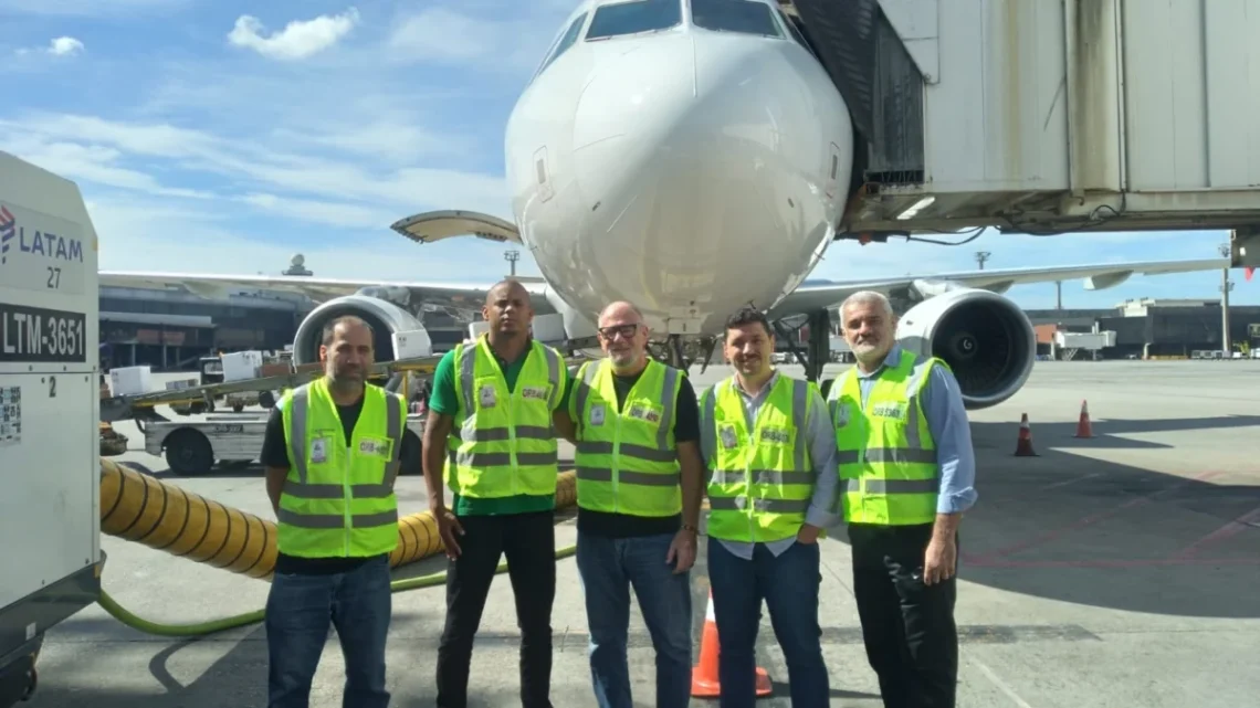 Programa ambiental vai medir poluentes emitidos por veículos de serviço de solo em GRU Airport