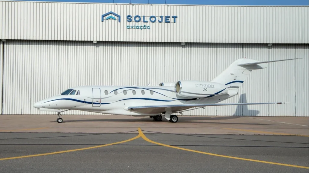 Solojet Aviação Expande Programa de Compartilhamento de Jatos com Novo Cessna Citation X