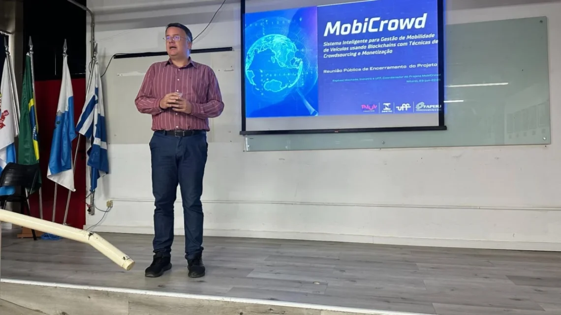 Raphael Machado, Coordenador do projeto MobiCrowd e Pesquisador no Inmetro