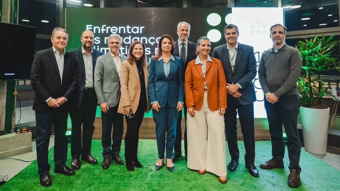 Dan Ioschpe, Campeão de Alto Nível do Clima da COP30; Gustavo Bastos, VP de Public Affair da Nestlé Brasil; João Paulo Ferreira, CEO da Natura; Si
Divulgação / C.A.S.E.