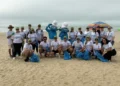 Ação da Sicredi mobiliza voluntários para limpeza em praias e manguezais 