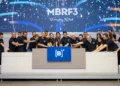 MBRF dá início à sua trajetória na bolsa de valores