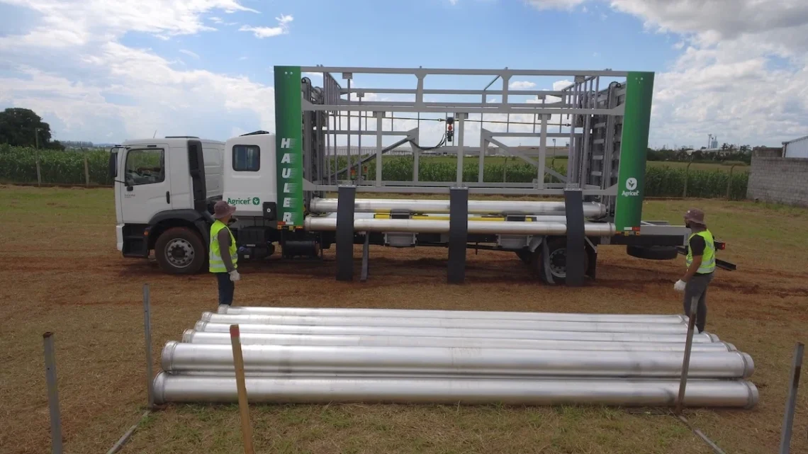 Hauler traz mais rapidez e qualidade na distribuição dos tubos
/Divulgação