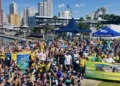 Mutirão voluntário recolhe mais de 300 kg de lixo na Marina Itajaí