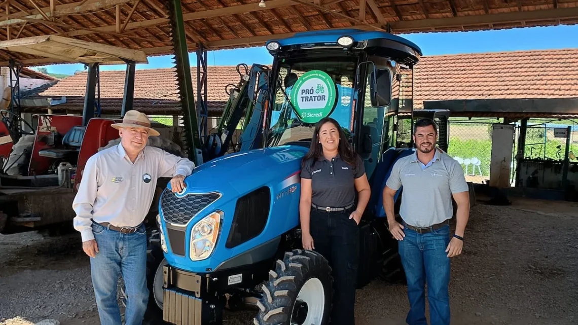 Entre 2024 e 2025, o programa Pró-Trator beneficiou 343 associados no estado de São Paulo
Divulgação/Sicredi
