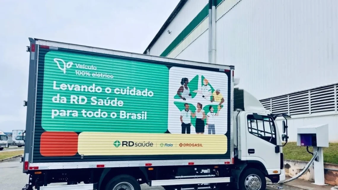 Grupo das farmácias Raia e Drogasil tem 60 veículos elétricos em operação; em cinco anos, serão 300
/ Divulgação