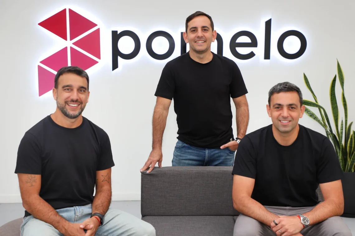 Founders da Pomelo: Hernan Corral, Juan Fantoni e Gaston Irigoyen
Agustina Maciel