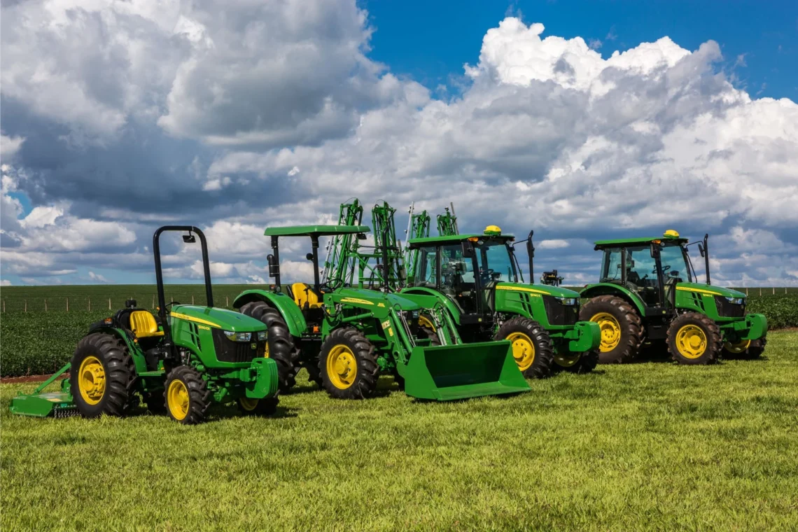 Tratores John Deere
Divulgação / Tracbel Agro