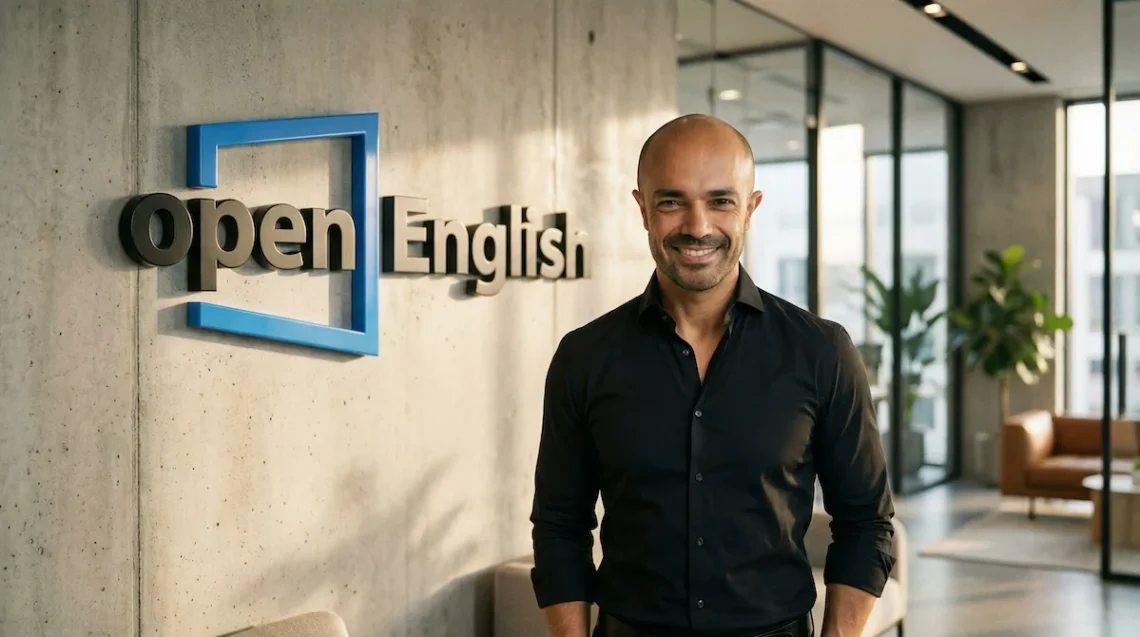 Andrés Moreno, CEO da Open English
/Divulgação