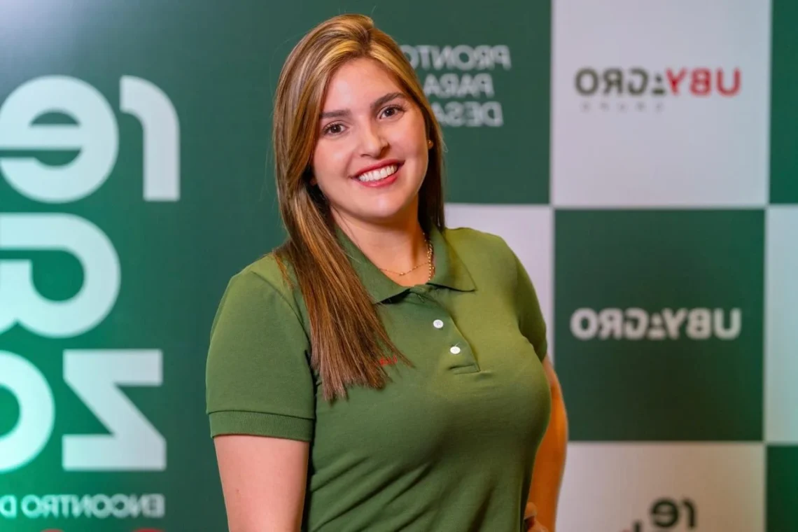 Júlia Barreto coordenadora de DTM do Grupo UbyAgro