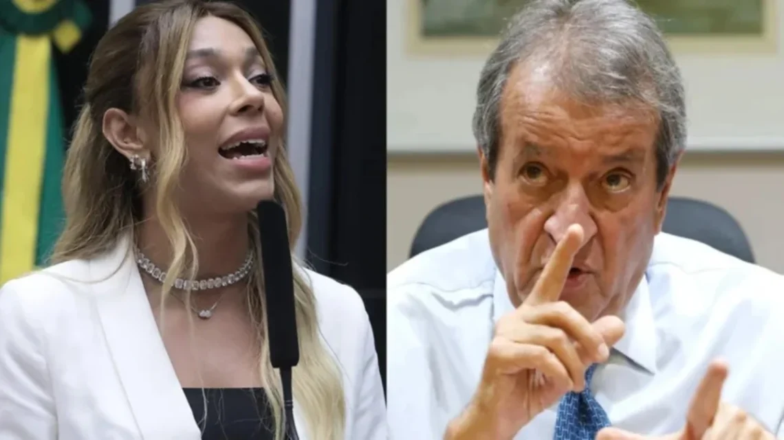 A deputada Erika Hilton (Psol) e o presidente do PL Valdemar Costa Neto  Foto: montagem/IstoÉ