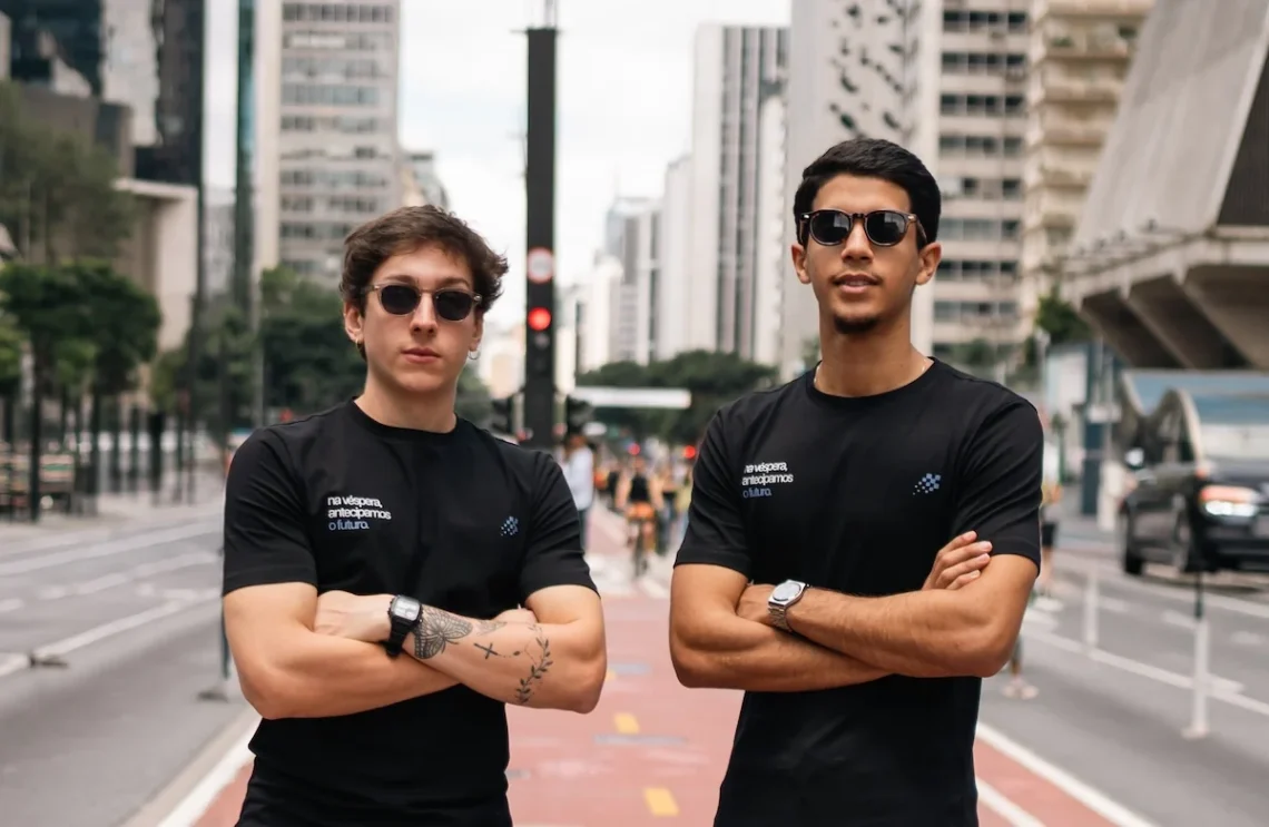 Fundadores Andre Claro e Pedro Assis