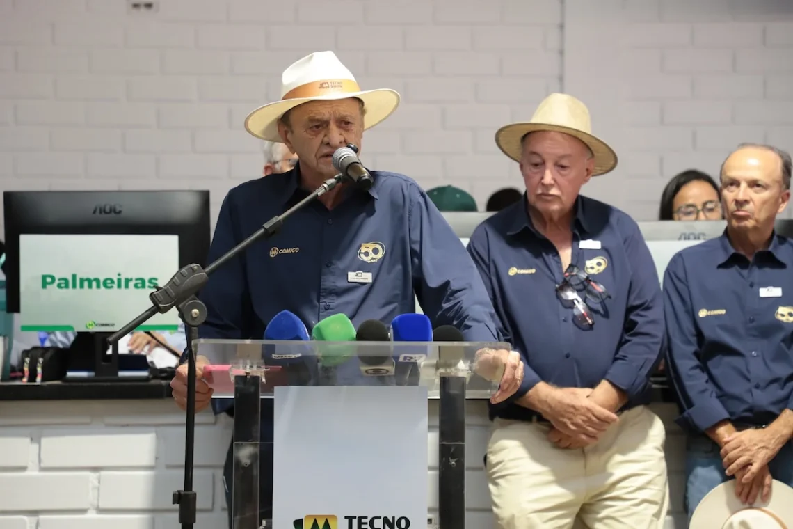 O presidente do Conselho de Administração da COMIGO, Antonio Chavaglia
Tecnoshow COMIGO