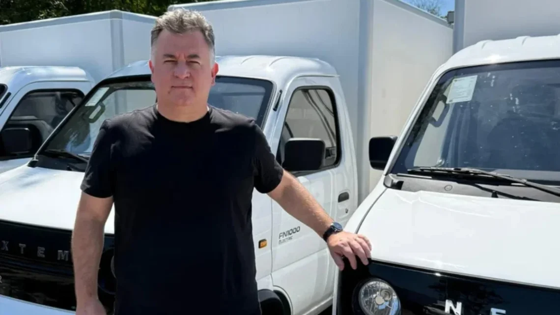 Nelson Füchter Filho, fundador da Fever: “Entregamos uma solução completa de logística elétrica” (Divulgação)