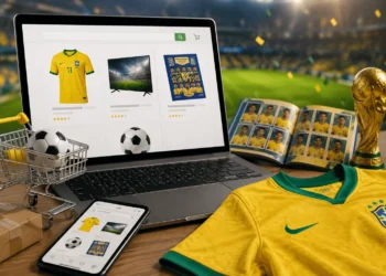 Copa já aquece o e-commerce com busca por camisas, TVs e figurinhas