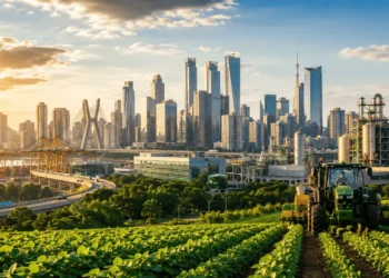 PIB do Brasil acelera no 1º trimestre com avanço do agro e da indústria