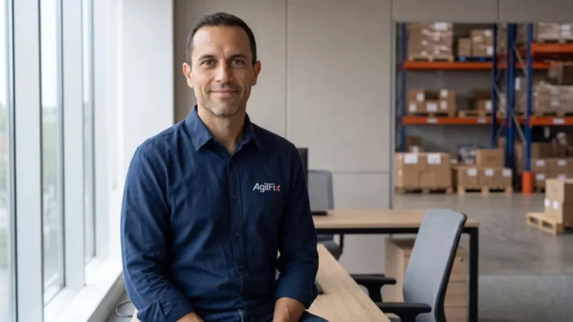 Leandro da Silva Hiebl, CEO da AgilFix: “O desafio é fazer o cliente testar pela primeira vez” (Divulgação)