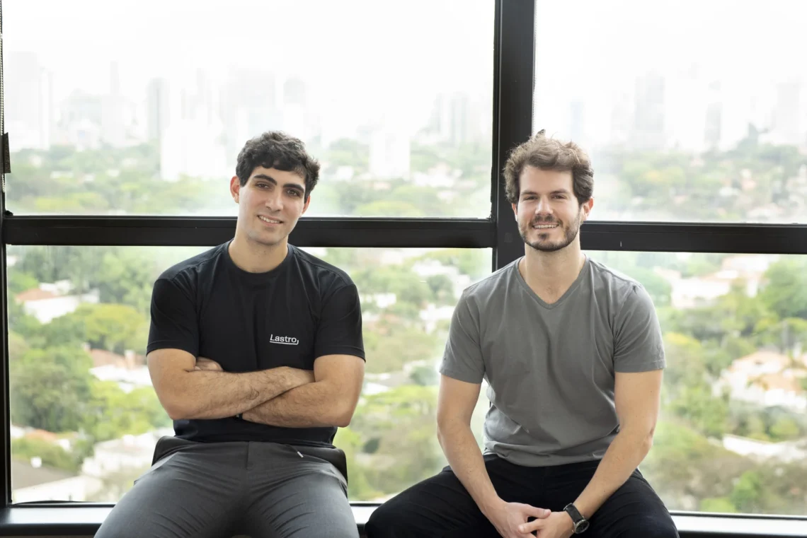 José Thomaz Pereira, cofundador da Lastro, e Allan Paladino, cofundador e CEO
Divulgação