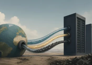 Inteligência artificial amplia desafios ambientais com consumo de energia, água e recursos naturais