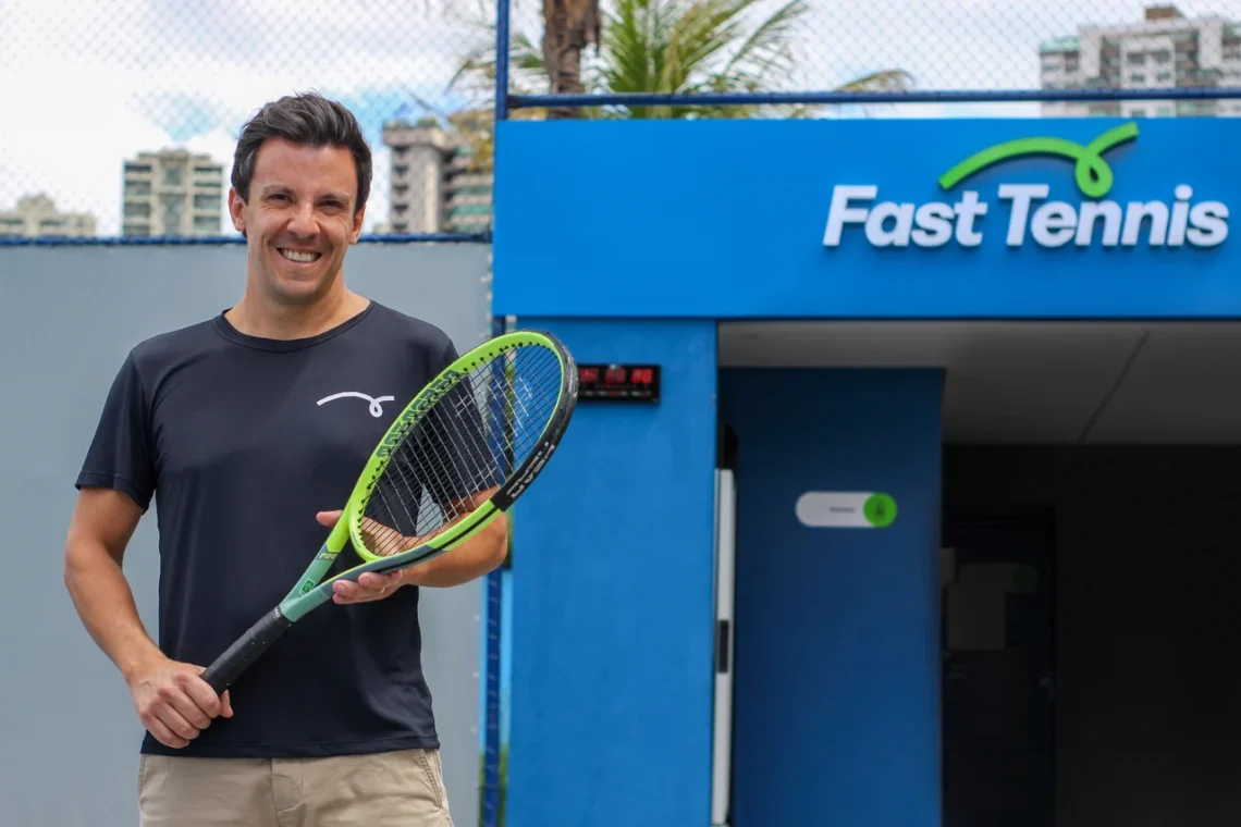 Lucas André - Fundador e CEO da Fast Tennis
Divulgação