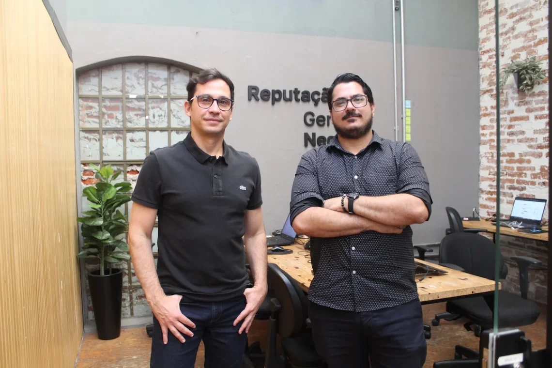 Fábio Ventura, CEO, e Wesley Colpani, COO, da Like Leads
Divulgação
