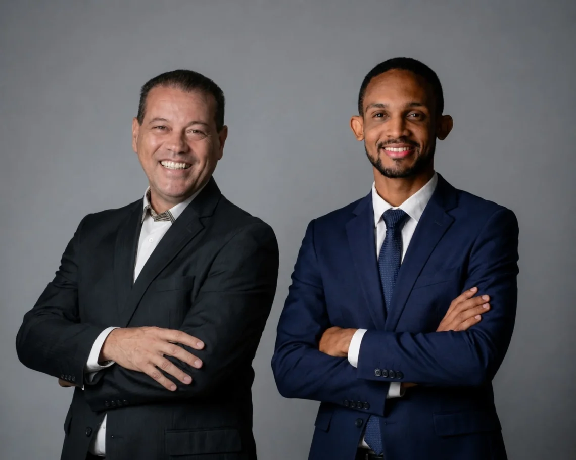 José Francisco (cofundador) e Cláudio Vinícius (fundador da Codejobs)
/ Divulgação