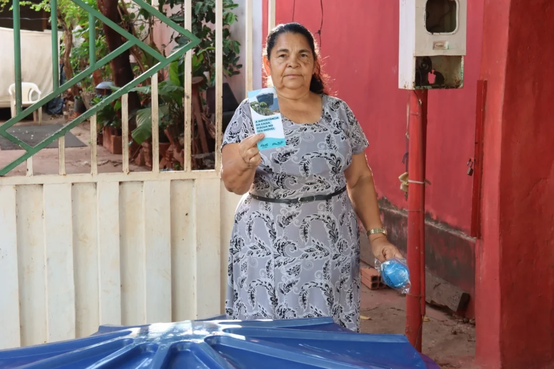 Projeto Abastecer vai distribuir mais de 700 caixas d'água e mil kits boia
Divulgação/Iguá